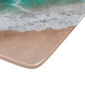 Golven op Sandy Beach Snijplank (Hoek)