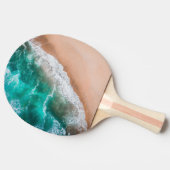 Golven op Sandy Beach Tafeltennisbatje (Zijkant)