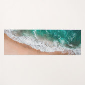 Golven op Sandy Beach Yogamat (Voorkant (horizontaal))