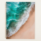 Golven op zandstrand planner (Voorkant)