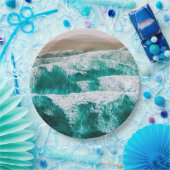 Golven Papieren Bordje (Feest)