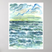 golven poster (Voorkant)