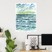 golven poster (Thuiskantoor)