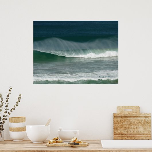 golven poster (Keuken)