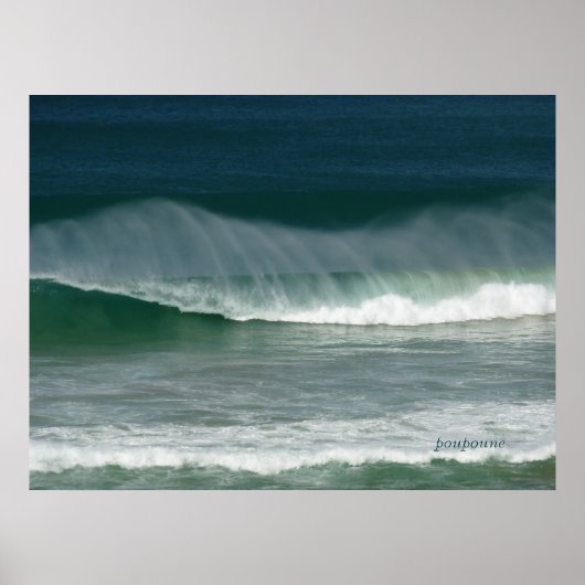 golven poster (Voorkant)