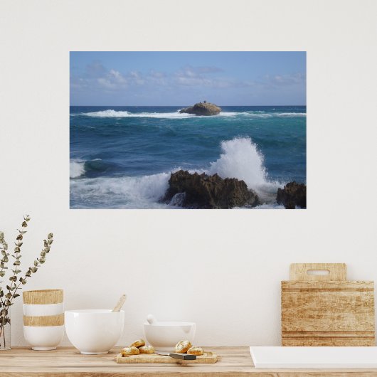 Golven Poster (Keuken)