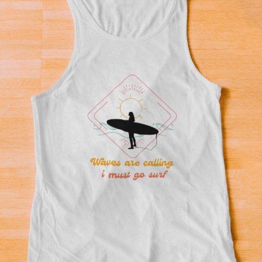 golven roepen dat ik moet gaan  Grappig T-shirt