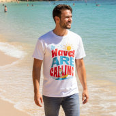 Golven roepen dat ik moet gaan surven Groovy  T-shirt