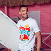 Golven roepen dat ik moet gaan surven Groovy  T-shirt