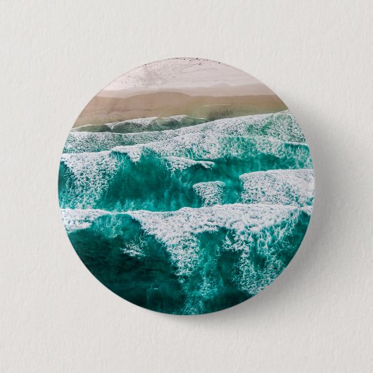 Golven Ronde Button 5,7 Cm (Voorkant)