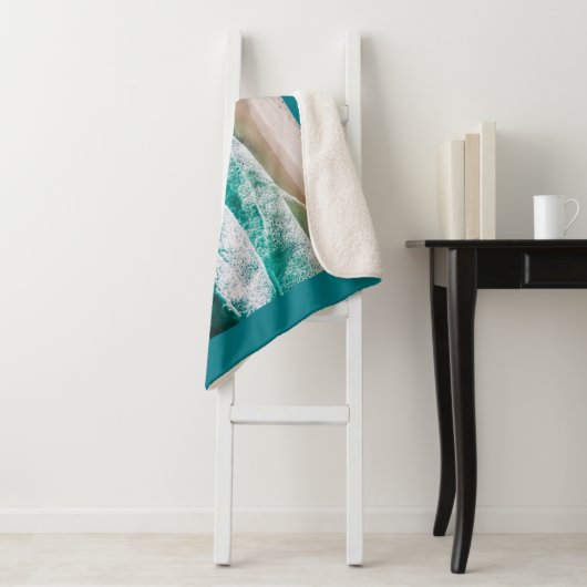 Golven Sherpa Deken (In situ)