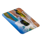 Golven slaan op het strand, Hawaï Magneet (Rechterzijde)