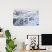 Golven slaan over in de winter poster (Thuiskantoor)