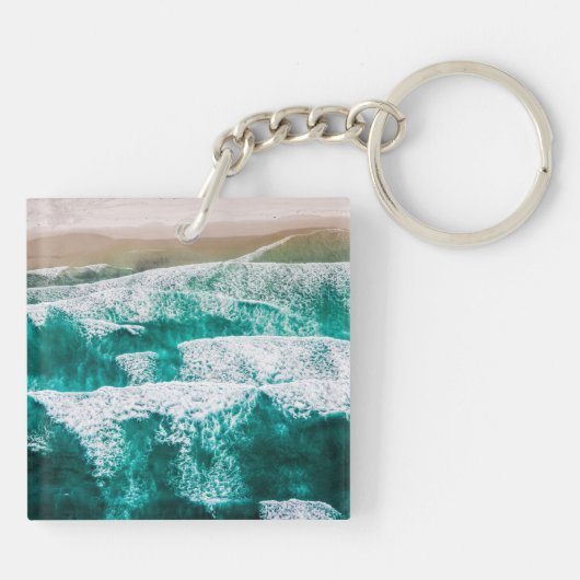 Golven Sleutelhanger (Achterkant)