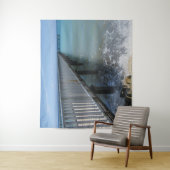 Golven splitsen op het ontwerp van de Wit Wandkleed (In situ)