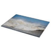 golven stranden braakliggend fotografbord snijplank (Hoek)