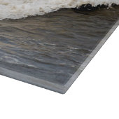 golven stranden braakliggend fotografbord snijplank (Hoek)