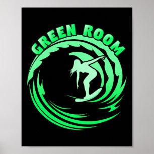 Golven surfen Buis Westkust Socal Norcal S Poster