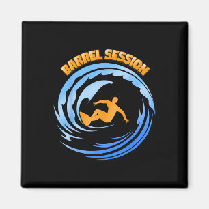 Golven surfen Rrel Buisvormige Westkust Socal Norc Magneet