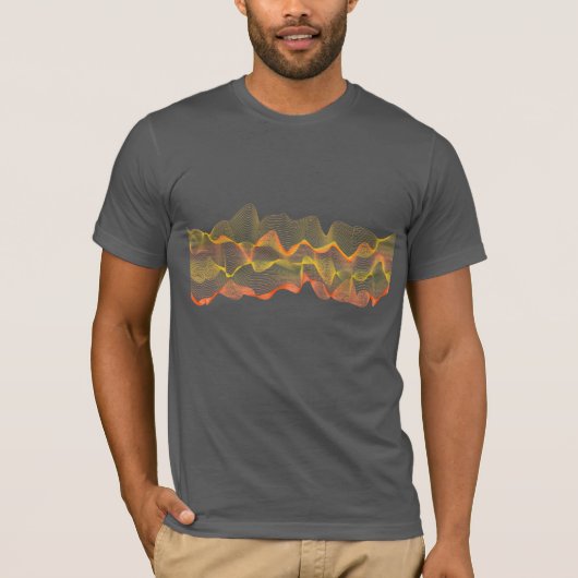 golven t-shirt (Voorkant)