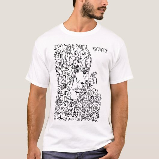 golven t-shirt (Voorkant)
