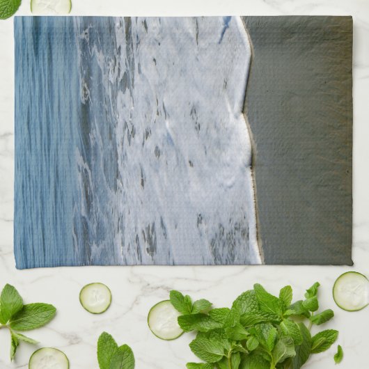 Golven Theedoek (Gevouwen)