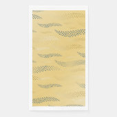 Golven Tijger (gestileerd patroon) 1 Servet (Voorkant)