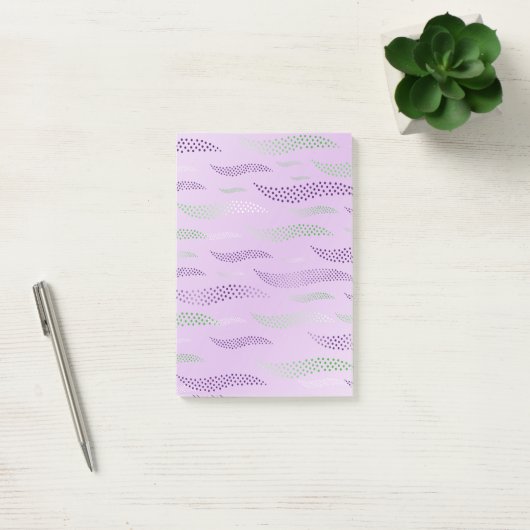 Golven Tijger (gestileerd patroon) 3 Post-it® Notes (Kantoor)