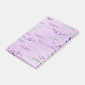 Golven Tijger (gestileerd patroon) 3 Post-it® Notes (Schuin)