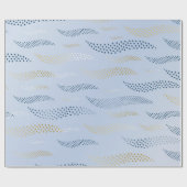 Golven Tijger (gestileerd patroon) 4 Cadeaupapier (Vlak)