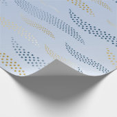 Golven Tijger (gestileerd patroon) 4 Cadeaupapier (Hoek)