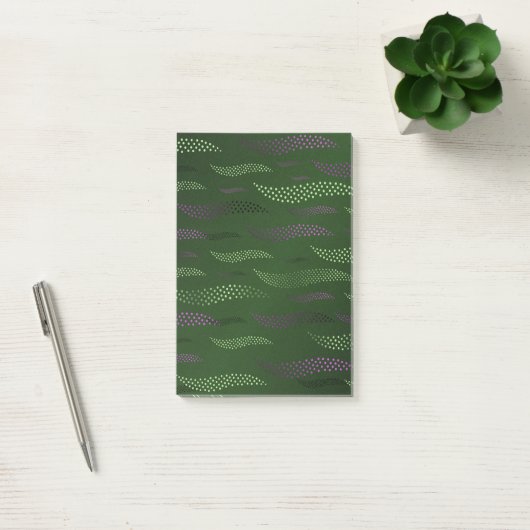 Golven Tijger (gestileerd patroon) 5 Post-it® Notes (Kantoor)