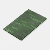Golven Tijger (gestileerd patroon) 5 Post-it® Notes (Schuin)