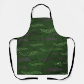 Golven Tijger (gestileerd patroon) 5 Schort (Voorkant)