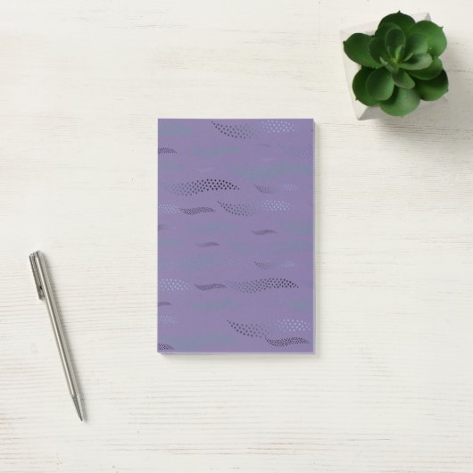 Golven Tijger (gestileerd patroon) 9 Post-it® Notes (Kantoor)