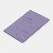 Golven Tijger (gestileerd patroon) 9 Post-it® Notes (Schuin)