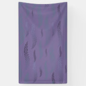Golven Tijger (gestileerd patroon) 9 Spandoek (Verticaal)