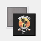 Golven - Topsail Beach Magneet (Voorkant / Achterkant)