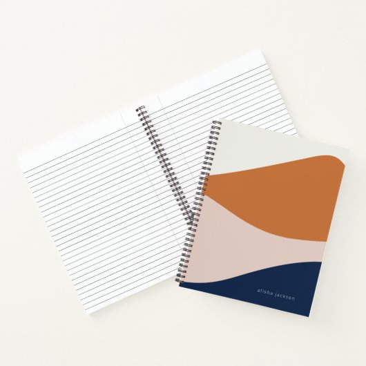 Golven van complimenten notitieboek (Binnen)