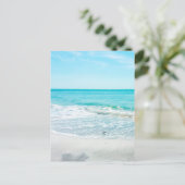Golven van de Golf van de Golf van de Golf van de  Briefkaart (Staand voorkant)