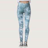 Golven van de Oceaan Leggings (Voorkant)