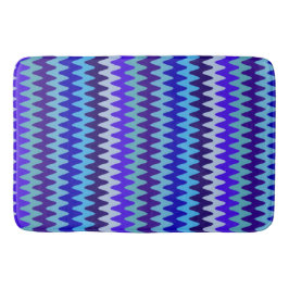 Golven van diep Zee Blue Bath Mat