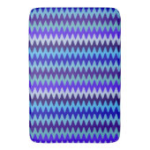 Golven van diep Zee Blue Bath Mat (Voorkant Verticaal)