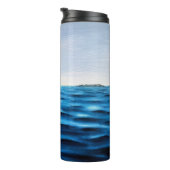 Golven van het Adriatische Zee Maritieme Magische  Thermosbeker (Geroteerd rechts)