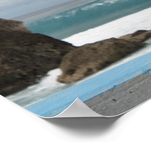 Golven van het Storm Poster (Hoek)