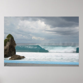 Golven van het Storm Poster