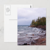 Golven van het superieure meer briefkaart (Voorkant / Achterkant)