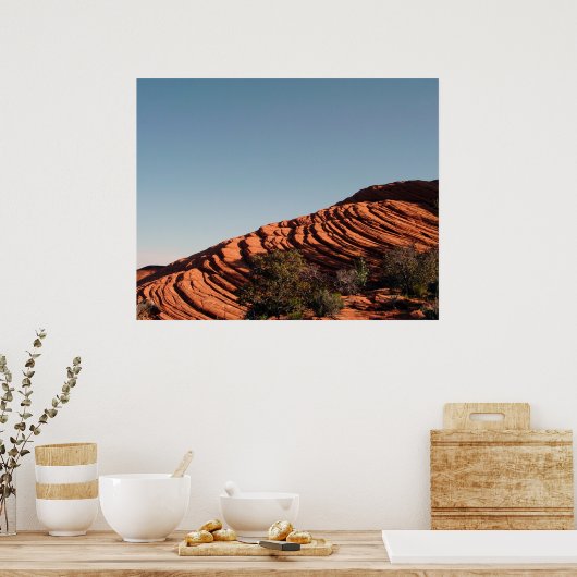 Golven van het verleden poster (Keuken)