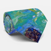 Golven van het Zee Stropdas (Opgerold)