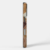 Golven van kleur en textuur op canvas Case-Mate iPhone case (Achterkant / Rechts)